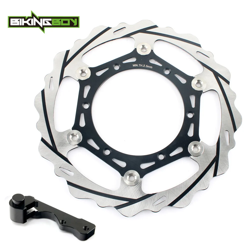 BIKINGBOY для suzuki RM 125 1996-2009 250 1996-2012 DRZ DR-Z 400 E S 2000-2008 оверсайз передний тормозной диск
