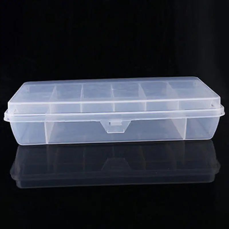 Hand Tool Storage Box Organizer Case Plastic Tray Compartments Fishing Lure Tackle Box Two-Sided Storage Cases for Putting Hooks tool chest with tools