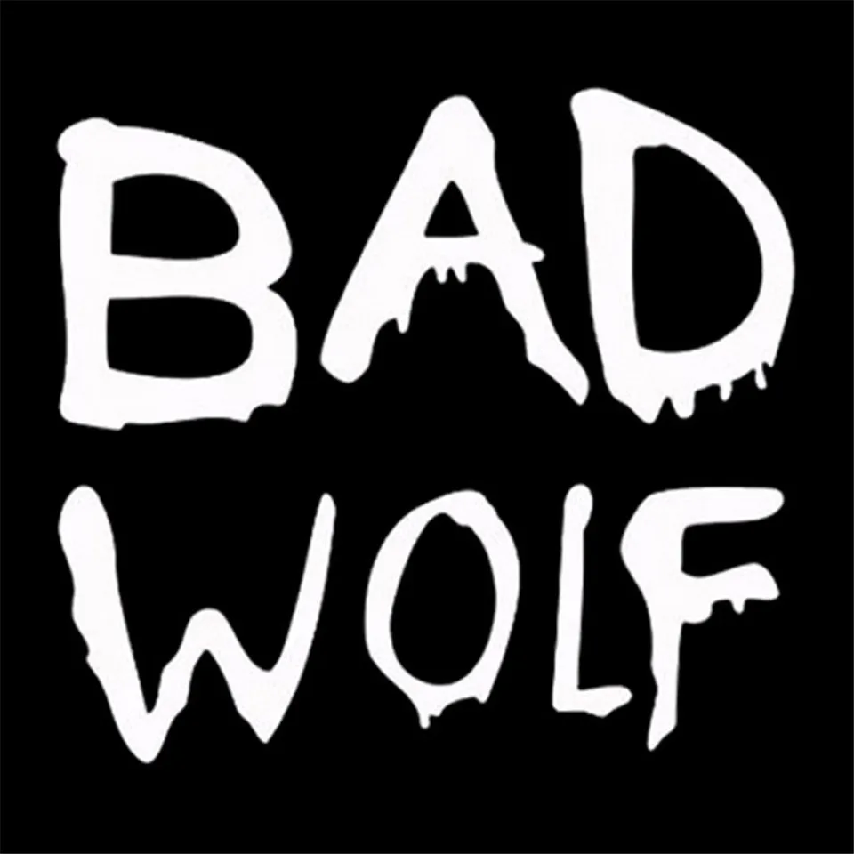 Cunymagos Doctor Who Bad Wolf Fashion Car-Styling Vinyl Stickers Decals Fashion Creative Car Body Window Wall Toilet Stickers 13cm11 (4)