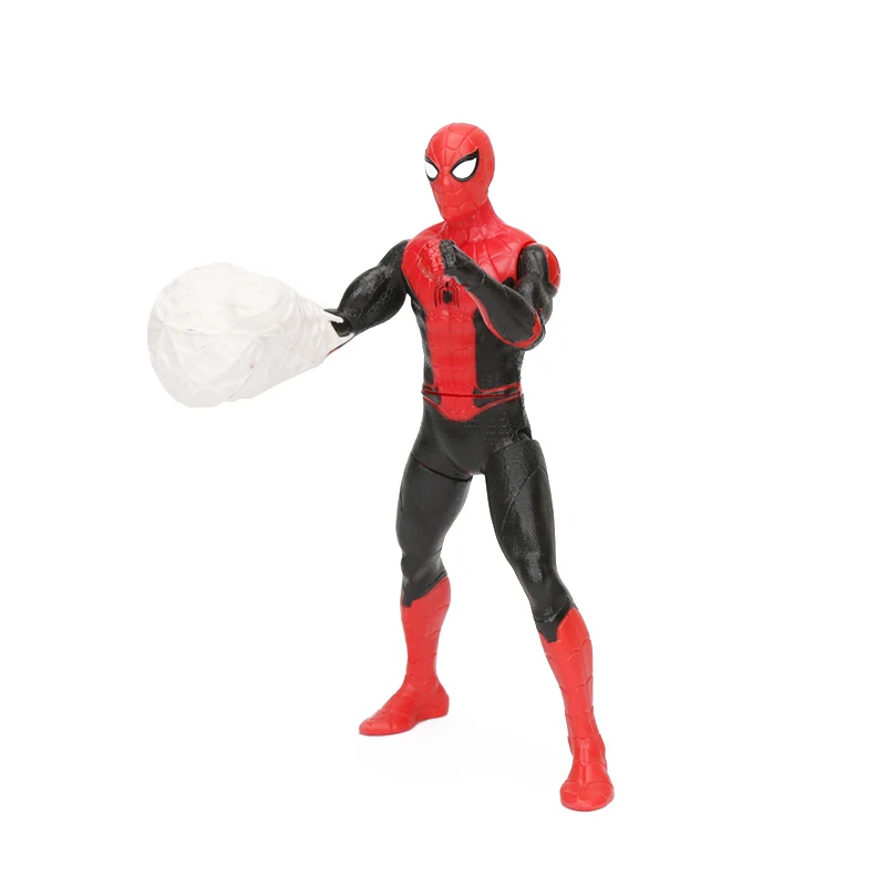 14,5 см игрушки Marvel Человек-паук вдали от дома веб-удар ПВХ фигурка Черный Человек-паук Питер Паркер Коллекционная модель куклы