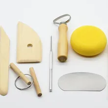 8 шт. как показывает укладки лезвие ножа моделирование Цветной глины Пластилин инструмент плесень Игрушечные лошадки хобби обучения Образование