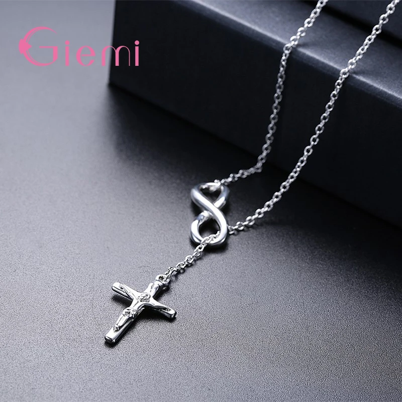 JEXXI-Simple-Silver-Cross-Pendants-Necklace-For-Women-Men-Peace-Design-long-Chain-Necklace-Jewelry-Party (4)