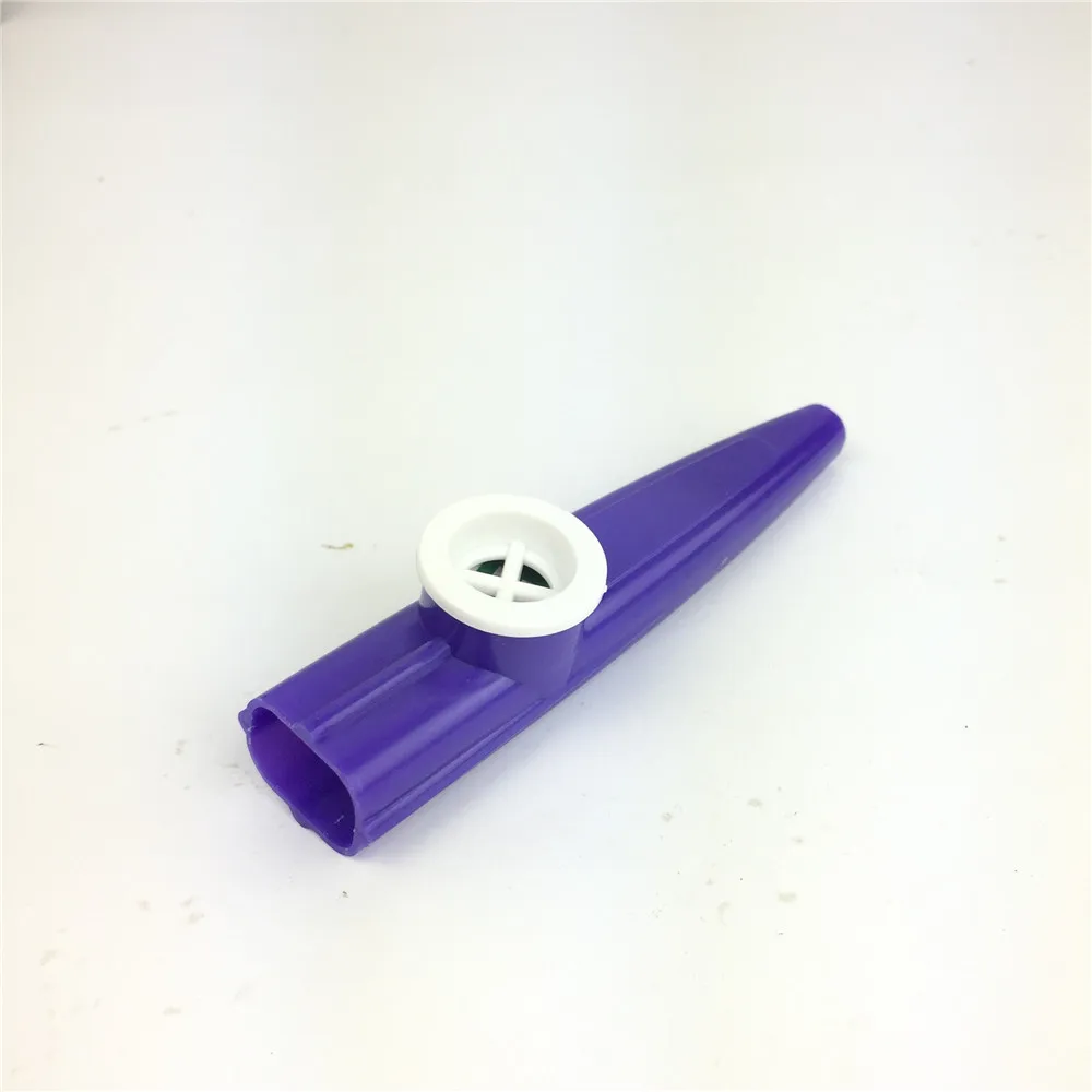 2 шт./компл. kazoo Professional Happy Atmosphere мини пластиковый казу классический музыкальный инструмент kazoo 6 цветов на выбор - Цвет: Фиолетовый