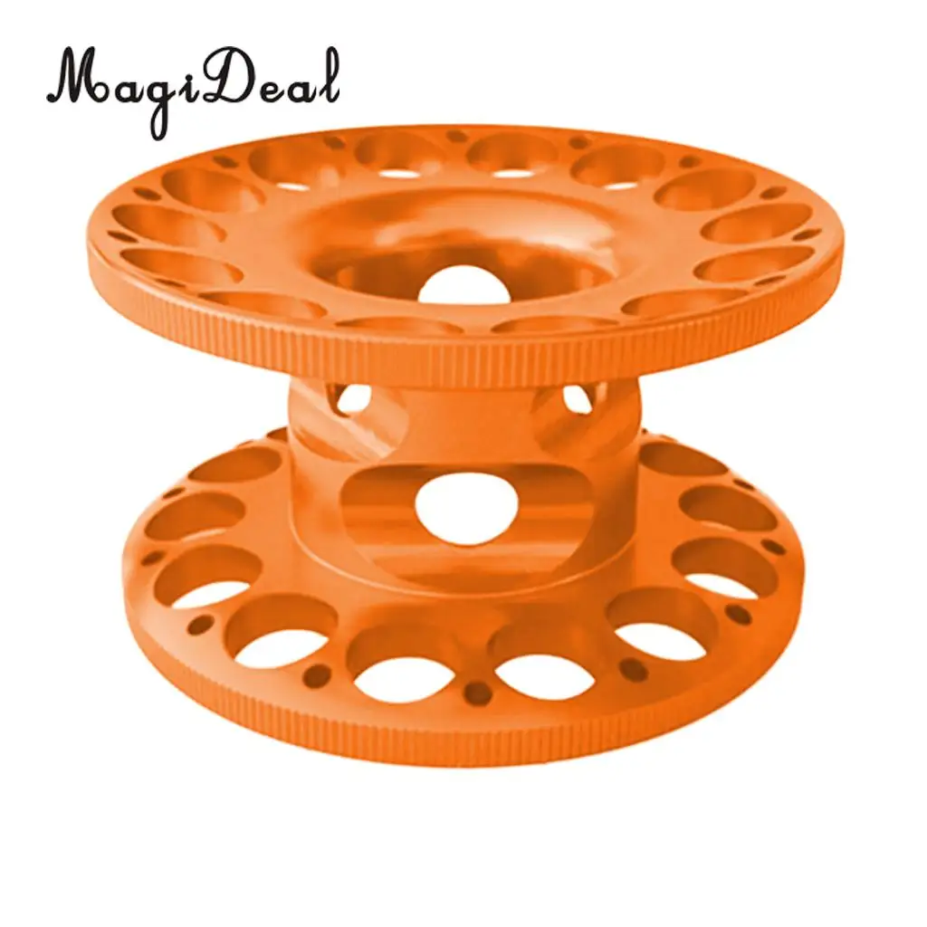 MagiDeal Lightweight Aluminum Alloy Scuba Diving Finger Reel Guide Line Spool 5 Colors Choose