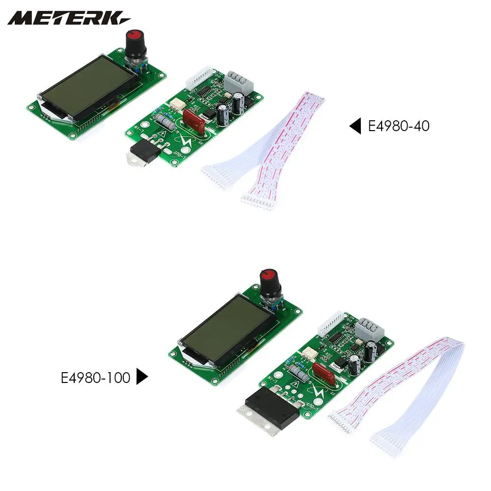 

100A Digital LCD Double Pulse Encoder Spot Welder Machine Time Control Module Board