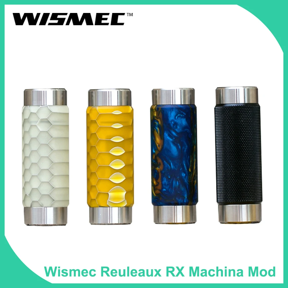 Original Wismec Reuleaux RX Machina Mod uses 18650/20700 battery electronic cigarette vape mod 510 thread