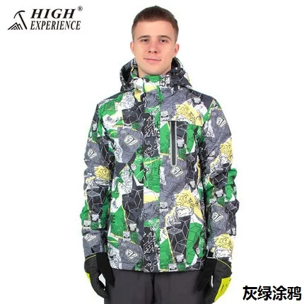 Куртки High Experience горнолыжные костюмы,Мужская зимняя горнолыжная куртка,сноубордическая куртка,горные лыжик уртка,лыжный костюм мужской,горнолыжная куртка - Цвет: 3