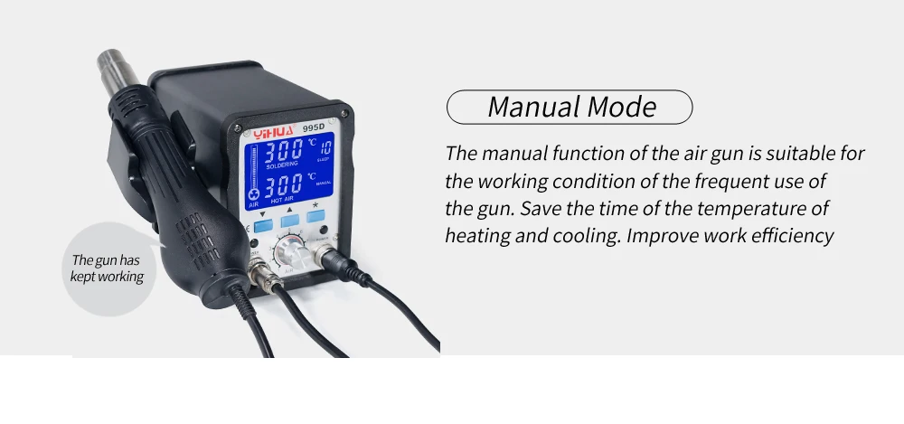 YIHUA 995D Soldering Station 11