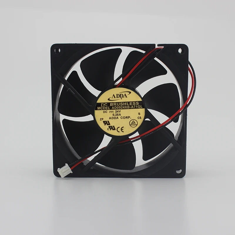 

AD0924XB-A71GL 24V 0.25A original authentic 92 * 92 * 25 double ball axial fan