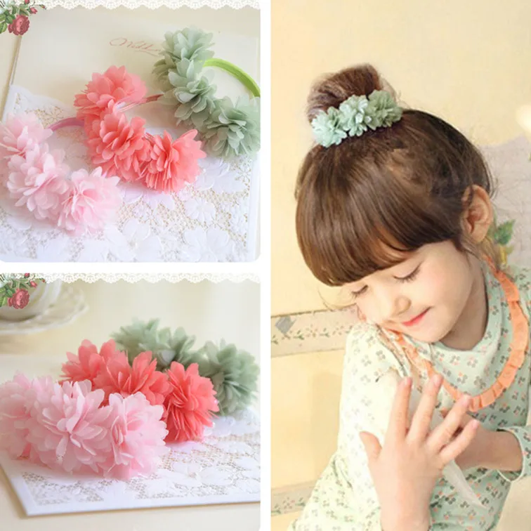 3-Pcs-lot-Multi-layer-Flower-Elastic-Hair-Bands-Girls-Hair-Clips-Kids-Hair-Accessories