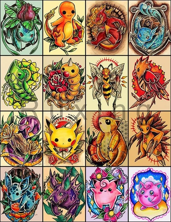 

5D DIY Diamond Embroidery Pikachu Diamond mosaic Home Decoration Diamond Painting Cross Stitch Rhinestone Home Decoration