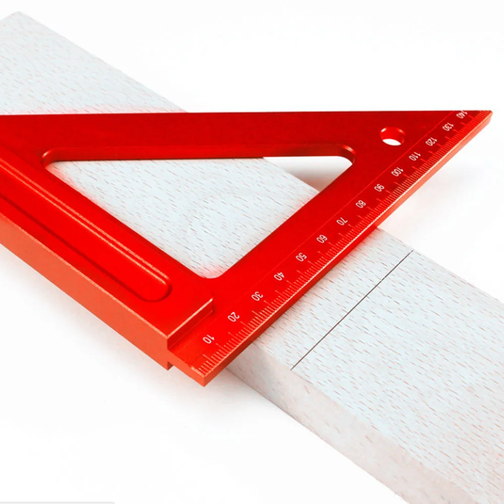

New Woodworking Tools Precision Triangle Ruler High Quality Measuring Gauge