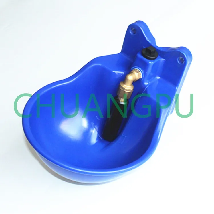 2Liter Goat Drinking Bowl, Blue Color Sheep Drinking Water Bowls