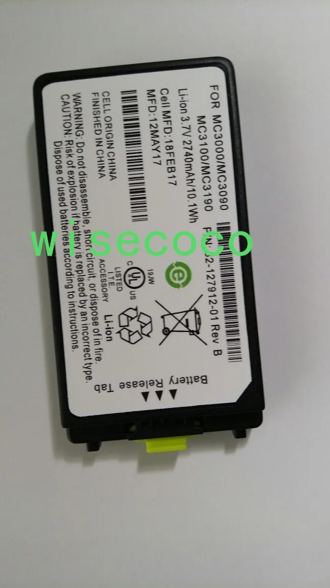 Для Motorola символ MC3000 MC3090 MC3100 MC3190 Батарея 2740 мА-ч