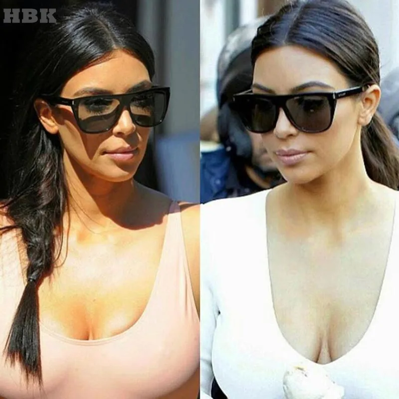 Женские квадратные солнцезащитные очки kim kardSquare Винтажные Солнцезащитные в