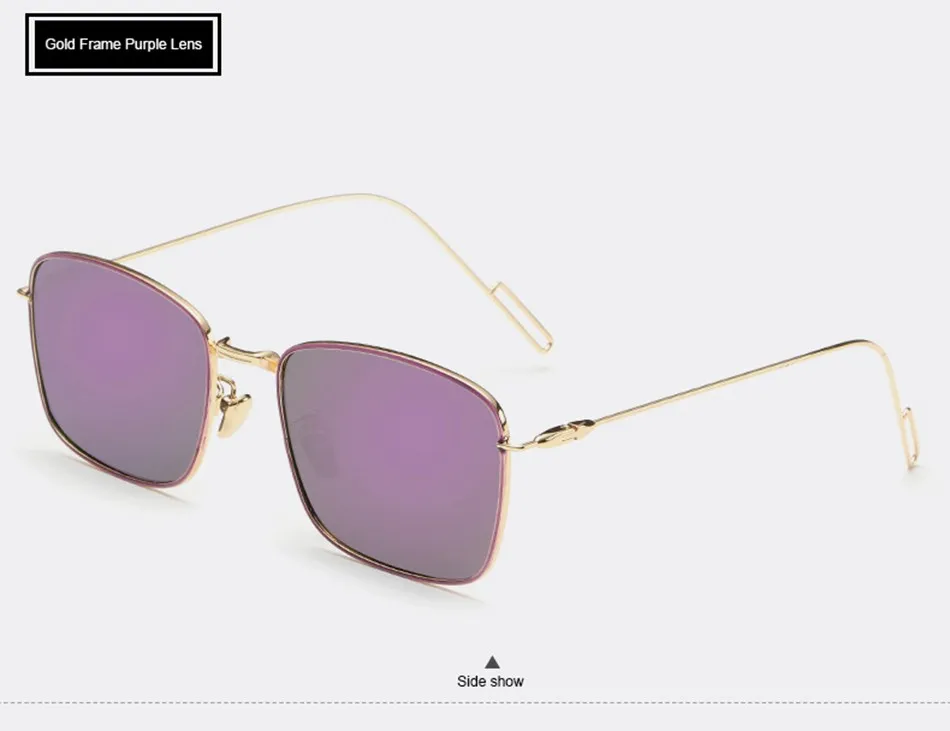 FEIDU высокое качество сплав Квадратные Солнцезащитные очки для женщин мужские брендовые дизайнерские ретро плоские линзы солнцезащитные очки Oculos De Sol Feminino с коробкой