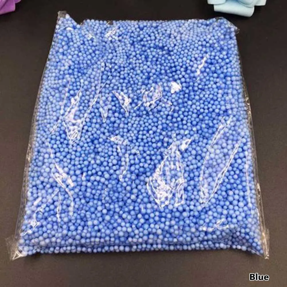 2-3 мм вечерние DIY детские игрушки пены шары погремушка пенный наполнитель красочные оснежения пены бисерные наполнители