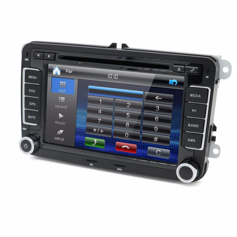 

2Din 7 Inch Car DVD Player for VW GOLF 5 6 POLO PASSAT CC JETTA TIGUAN TOURAN EOS SHARAN SCIROCCO TRANSPORTER T CADDY