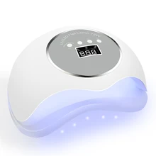 72 Вт лампа для ногтей наивысшей мощности, двойной светильник, источник, большое пространство, светодиодный/УФ Сушилка для ногтей, светильник, инструмент для отверждения геля и лака с датчиком движения