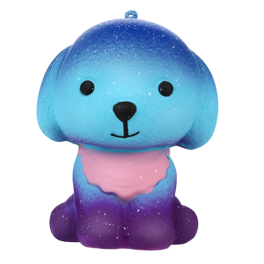 Squishy Kawaii Toys Adorable Galaxy Puppy Slow Rising Fruit Scented Stress Relief Toys Gifts Squishy Anti stress Stress Reliever