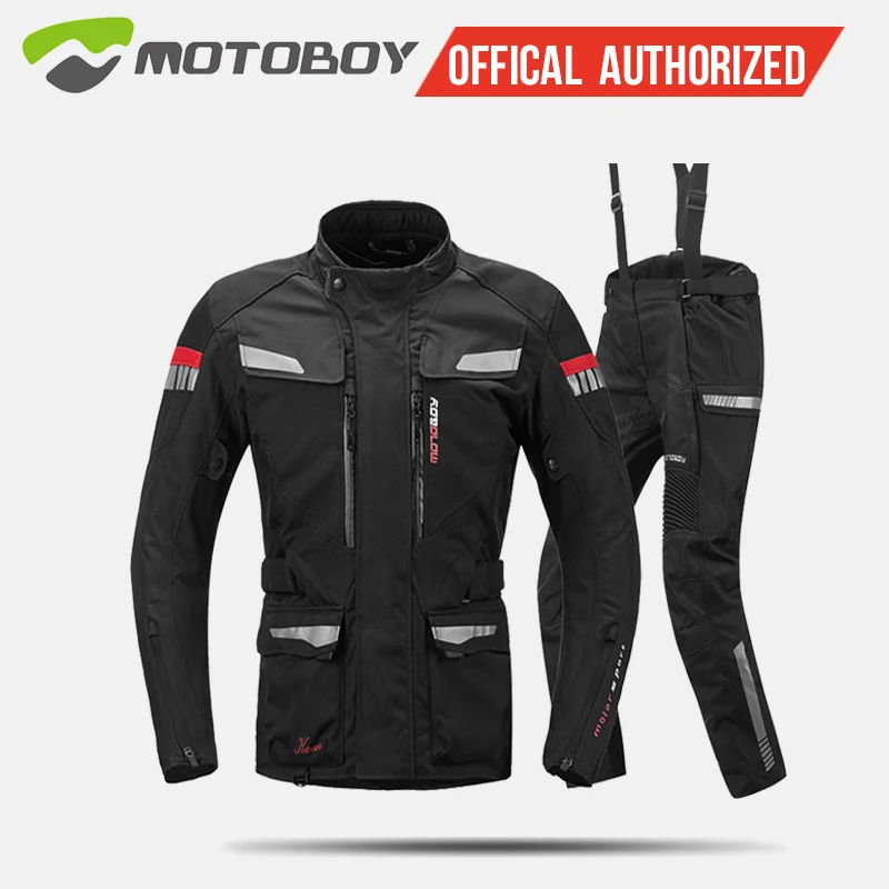 Мотоциклетная куртка Motoboy комплект из ткани Оксфорд мотоциклетный костюм с