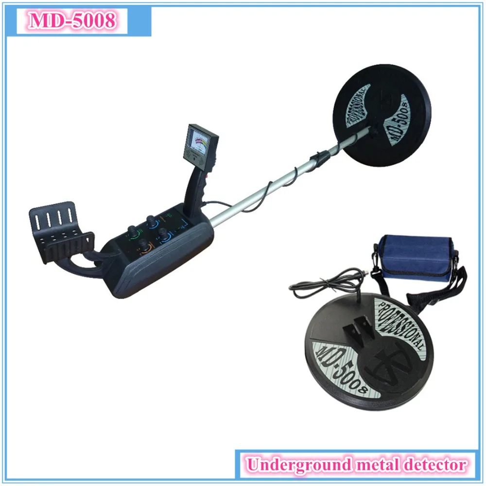 Gold finder underground metal detector MD 5008 silver dollar scan gold