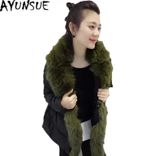 Зимние Для женщин пуховая куртка в европейском стиле с широкой талией пуховик на утином пуху пальто черные Утепленные длинные пуховые пальто Doudoune Femme ST150