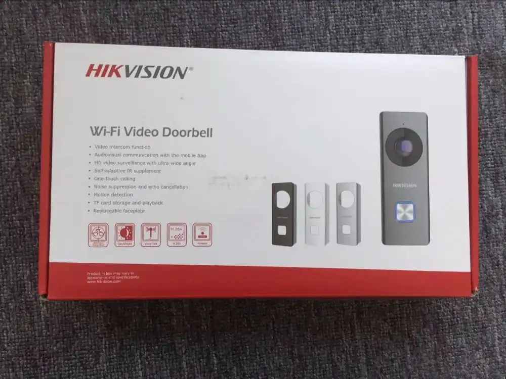 Hik Wifi Video DoorBell DS KB6003 WIP With Camera support Motion