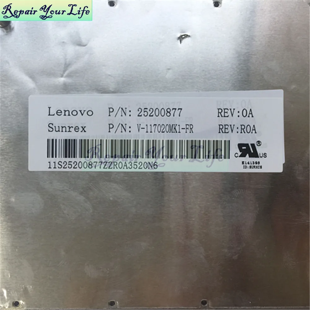 Ремонт вашей жизни P/N: 25200877 V-117020MK1-FR для lenovo Z570 Z575 V570 V570C V575 B570 B570A B570E B575 французская раскладка фиолетовая оправа