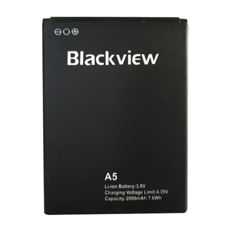 

HIXANNY Blackview A5 Battery 2000mAh Back Up Battery Replacement For Blackview A5 Smart Phone Free Shipping-In Stock