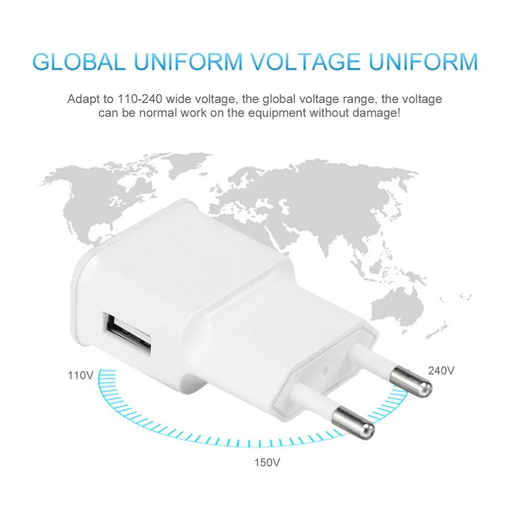 Onleny Быстрая зарядка Универсальный Один usb-порт зарядное устройство для телефона 7100 зарядное устройство адаптер портативная европейская вилка для Мобильные телефоны Samsung