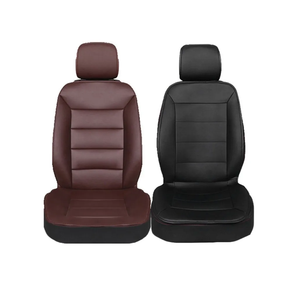 

General Use Winter Car Heating Seat Cushion 12v Electric Heating Cushion Four Seasons Universal Leather Single Seat