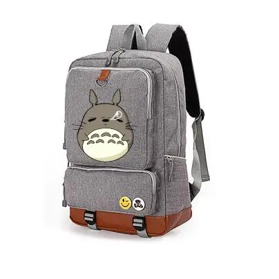 Новинка рюкзаки унисекс Miyazaki hayao Холщовый Рюкзак TOtoro аниме Tonari no Totoro рюкзак