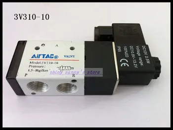 

1Pcs 3V310-10 AC110V 3Port 2Position 3/8" BSP Single Solenoid Pneumatic Air Valve Brand New