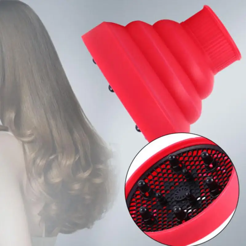 Цена Professional диффузор для фена для вьющихся волос blowdryer присоединение складной Difuuser повышения вьющиеся вид путешествия размеры Прямая доставка