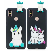 3D suave TPU de unicornio para Lenovo K8 nota K5 Z90 S1 S1 Lite K6 K6 nota K8 nota P2 P1 P1M casos