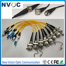 5 шт./лот, 2 ядра, диаметр: 2,0 мм, импортная Armaid пряжа, бронированный кабель, L: 50 см, ODC квадратный тип(мама) к FC/UPC Волоконно-оптический патч-корд