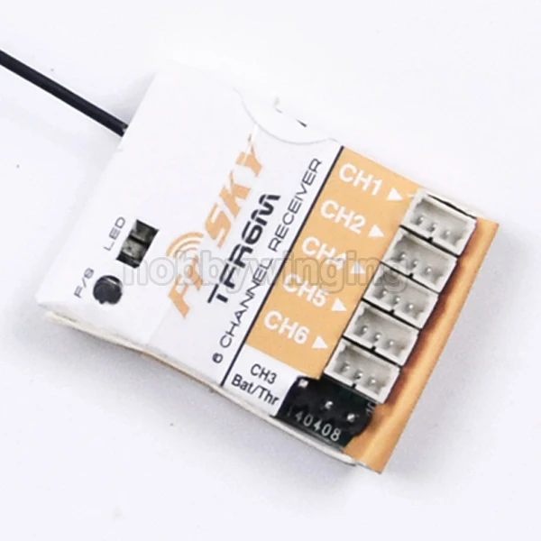 

FrSky TFR6M 2.4G 6ch FASST compatible micro receiver