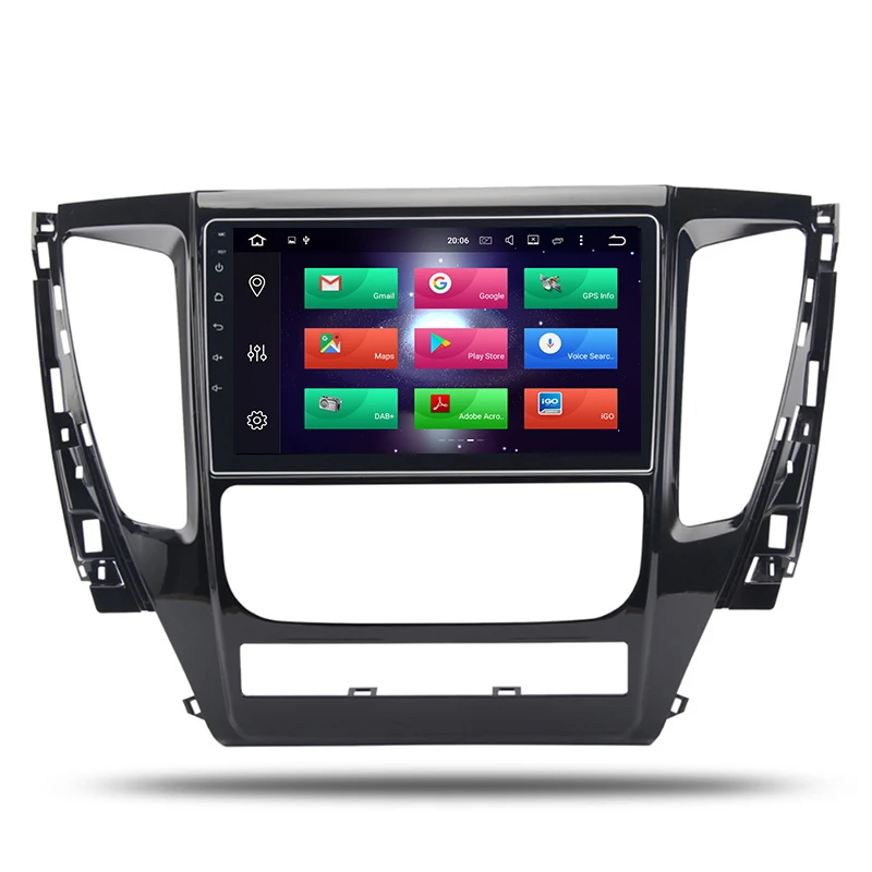 Aoluoya IPS 4 Гб ОЗУ 32 ПЗУ Восьмиядерный Android 8 0 автомобильный DVD GPS плеер для Mitsubishi Pajero