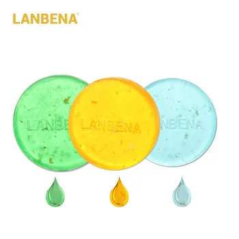 

24K Gold Handmade Soap Hyaluronic Acid/Seaweed/Tea Tree Facial Cleansing Whitening Moisturizing Anti-Aging Face Soap