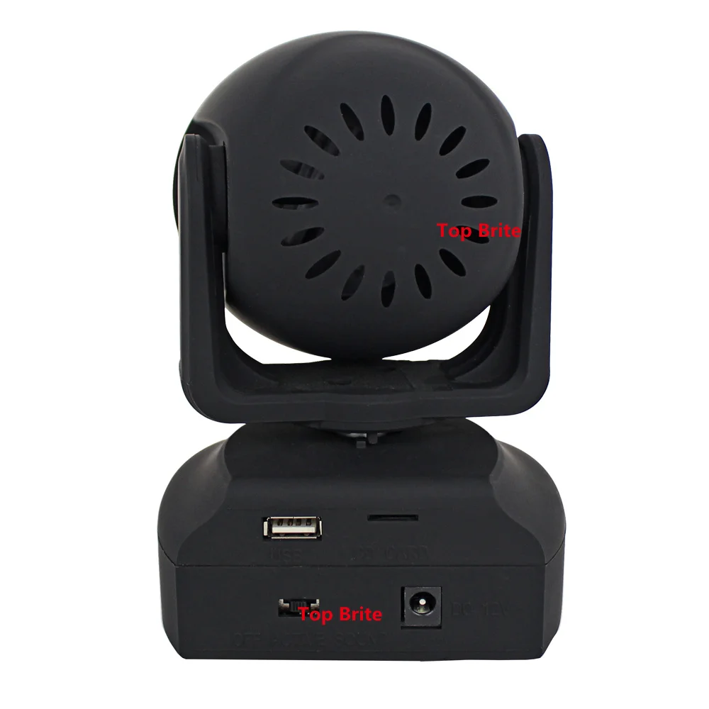 Светодиодный прожектор с движущейся головкой 4 упаковки 3X3W RGB 3IN1 светодиодный 110