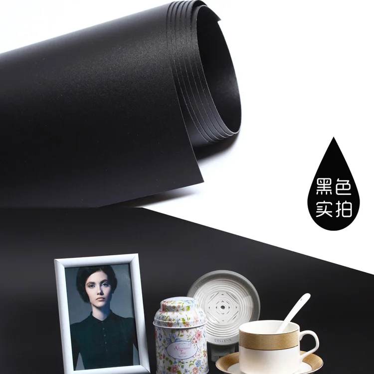 

70 x 140cm Black PVC Material Backgrounds Backdrop Anti-wrinkle for Photo Studio Photography Background