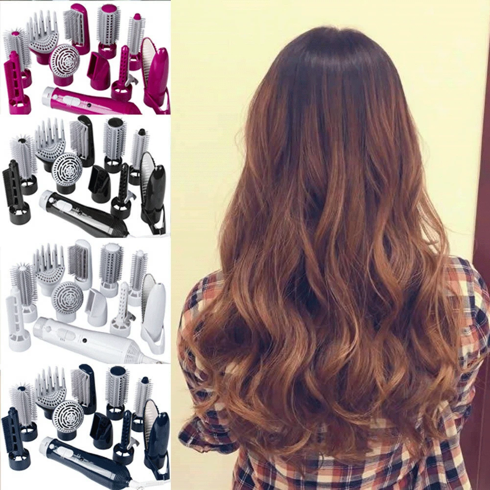 

10-in-1 Multifunction Hair Dryer Set Brush Comb Hot Air Styling full Set Curler