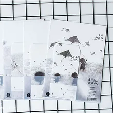 9 шт./компл. 3 конверты+ 6 писчая бумага Творческий воспоминание из детства серии конверт для Подарочная Корейская Канцелярия