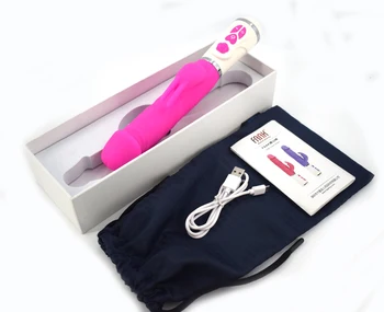 FAAK 10 Speed G Spot Rabbit Vibrator for Women Clitoris Massage Vagina Stimulate Vibrating Dildo Female Masturbator Sex Toy 4