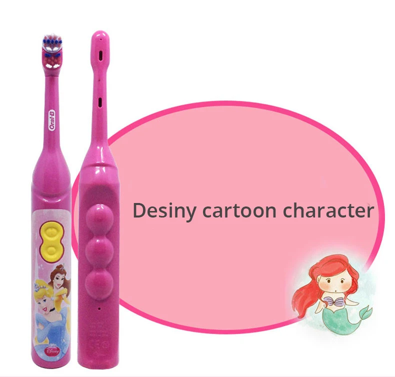 Escova de Dentes Elétrica para o Miúdo Alimentado por aa 3 + Dentes Oral Limpo Goma Cuidados Mancha Remover Cerdas Macias Betarry b 15 High Quality Eletrodomésticos