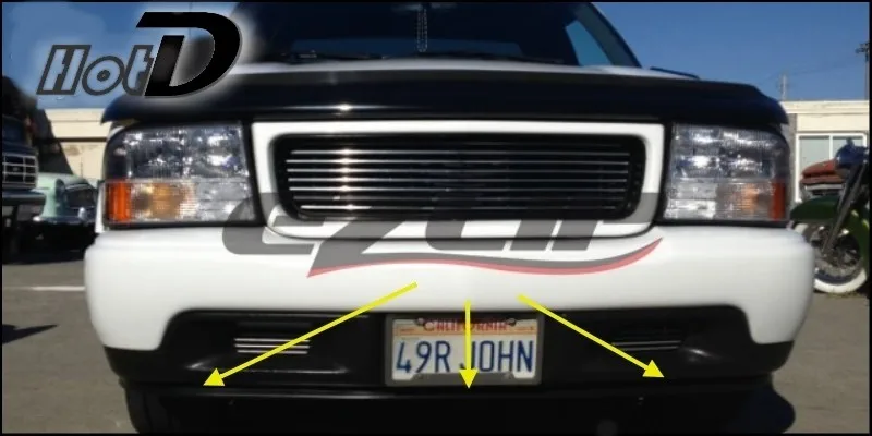 Deflector Bumper Lip Skirt For Chevrolet Tornado Utility Installation VS demo2