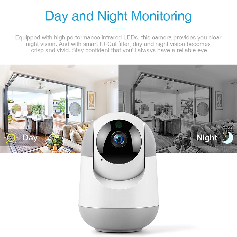 FREDI 1080P камера наблюдения, интеллектуальная, с автоматическим отслеживанием, облачная, IP камера, Домашняя безопасность, беспроводная сеть, WiFi, CCTV камера