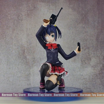 

Japanese Anime 15cm Chuunibyou Demo Koi Ga Shitai The Eil Eye Kneeling Takanashi Rikka PVC Action Figure Collectible Toy