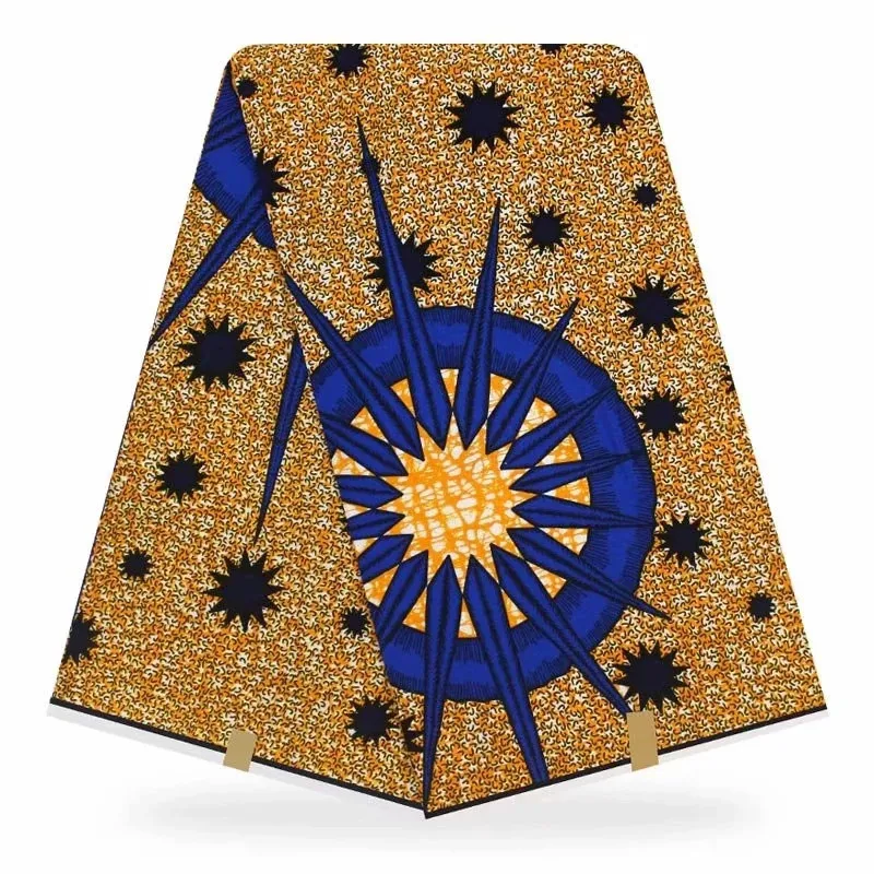 

African fabric veritable dutch real wax hollandais wax ,African printed fabric 100% cotton African Ankara Fabric T011483